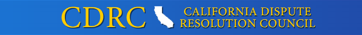 California Dispute Resolution Council