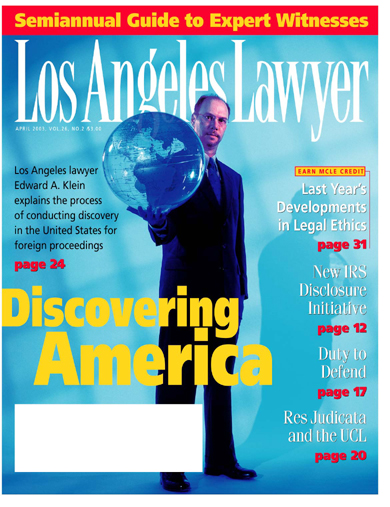 Los Angeles Lawyer